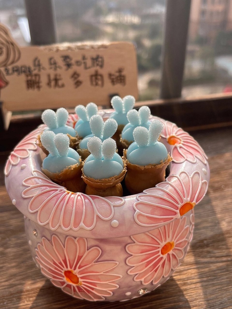 蓝色多肉,蓝兔子,碧光环好可爱 好看吗