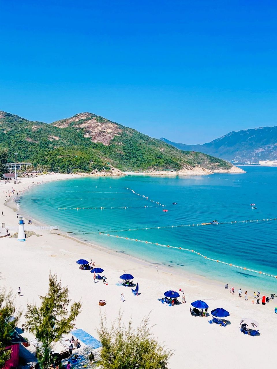 广东省内最美海滩;深圳大鹏半岛;较场尾海滩;杨梅坑;鹿嘴山庄