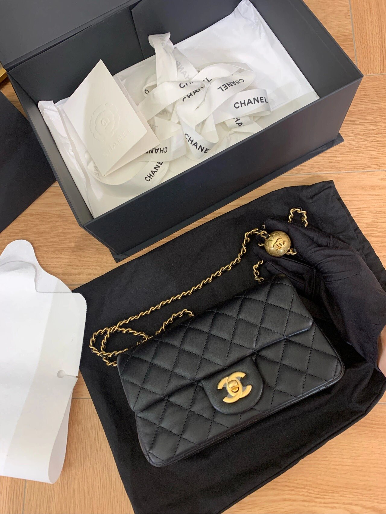 今日收包|香奈儿金球大mini4.48w