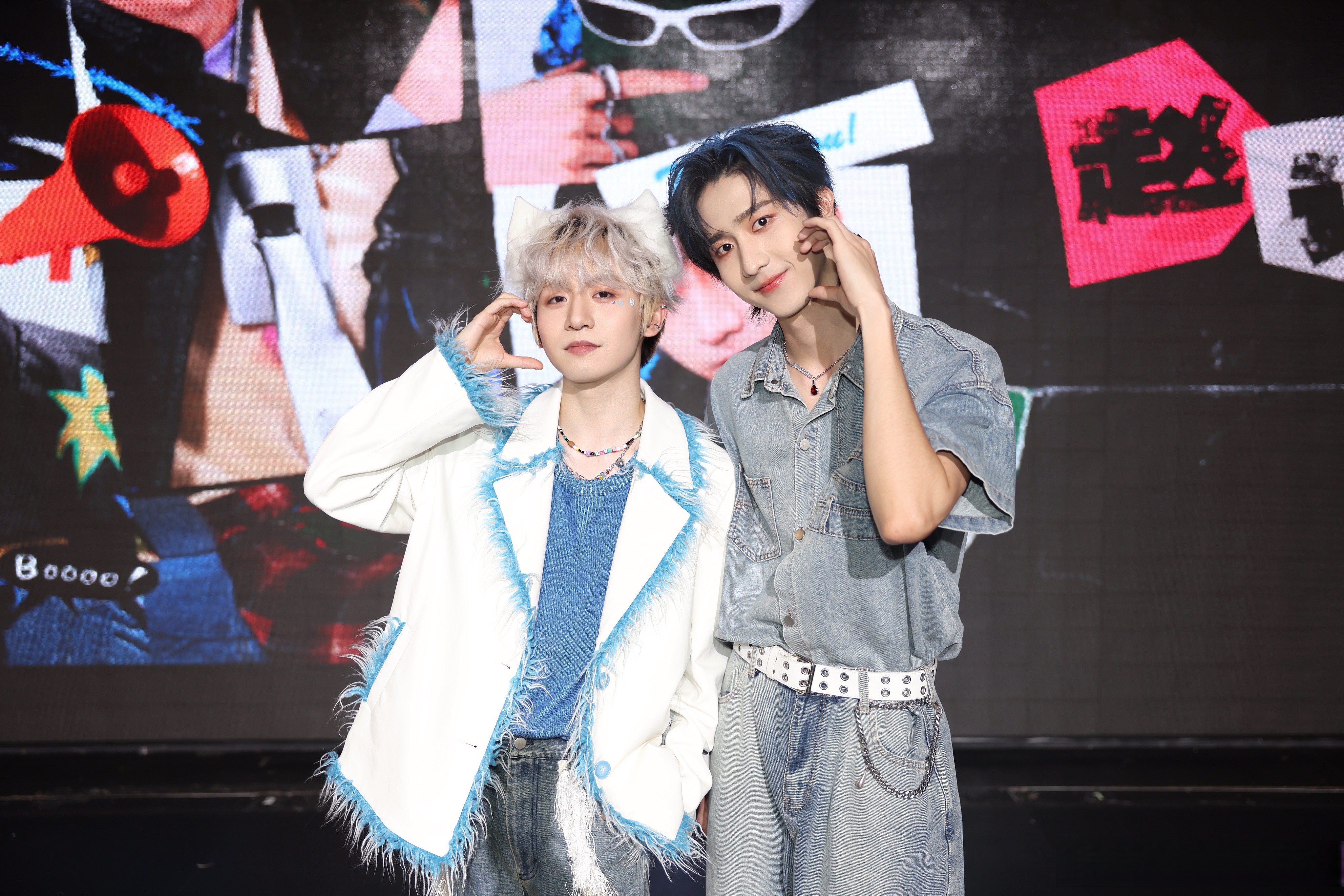 那就祝这个小让头赵让生日快乐 时间一晃,认识两年了,去年我送上了有