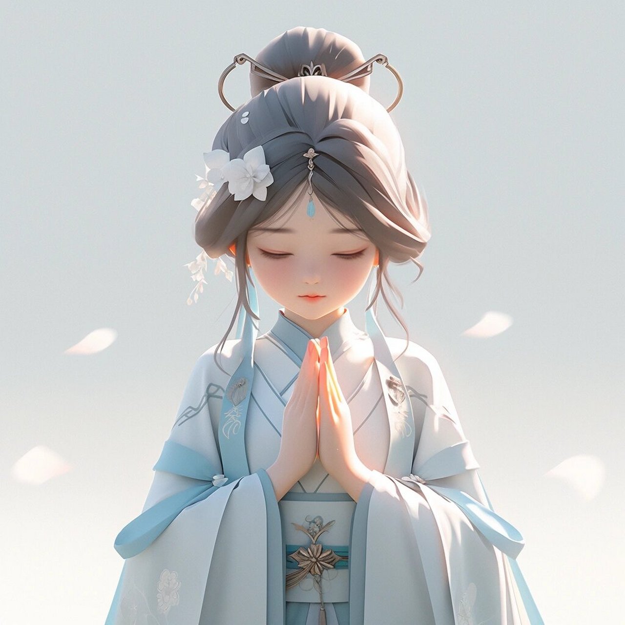 仙女头像 | 佛系女生 | 古风 | 禅风 人不快乐 是因为想要的太多 但心