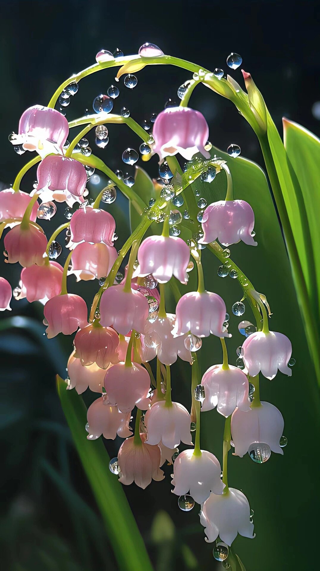 唯美的铃兰花当然要分享给最最最喜欢的人呀