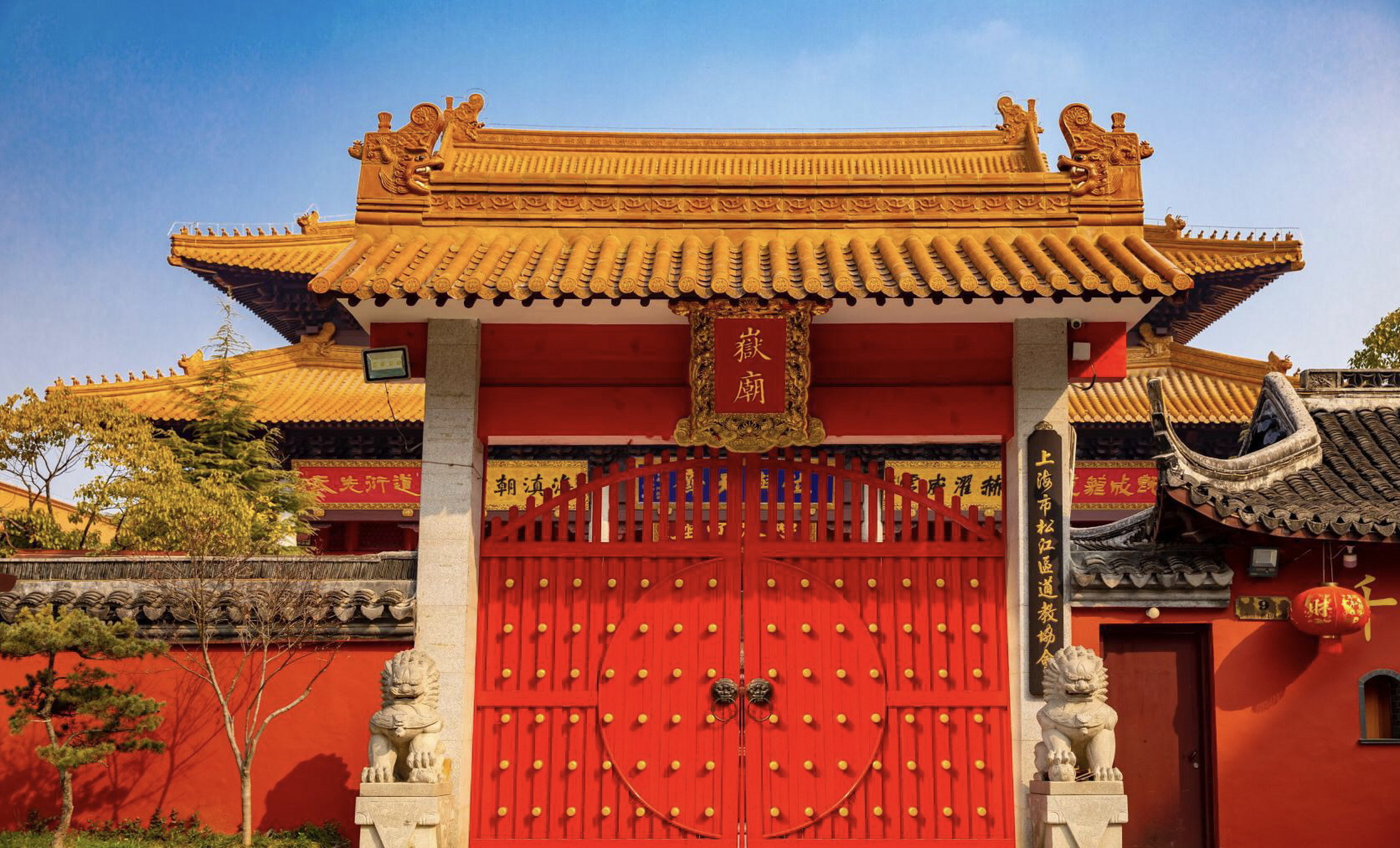 97道教宫馆:东岳行宫又称松江岳庙,松江东岳庙,位于现上海市松角