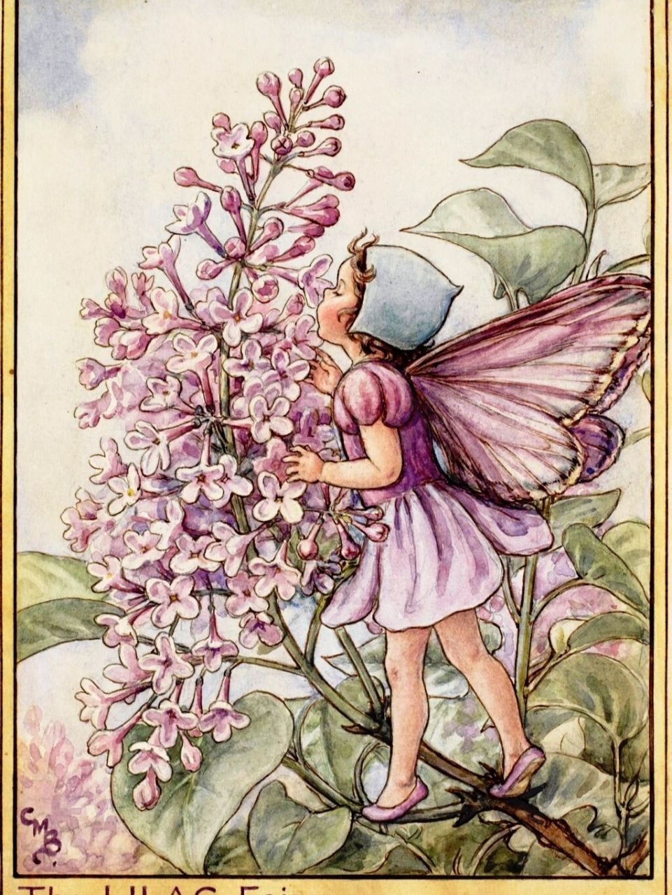 依然是分享花仙子系列 #复古新变# #插画