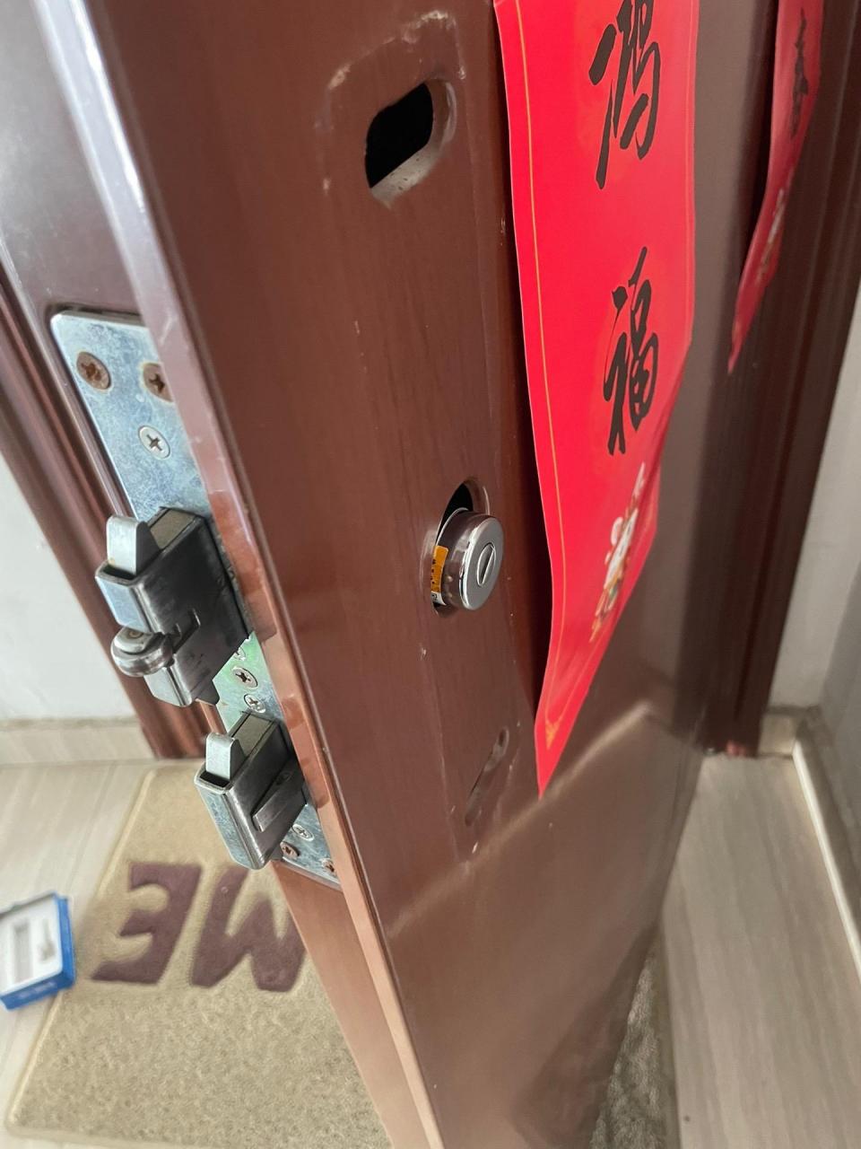 王力c级锁芯更换完成