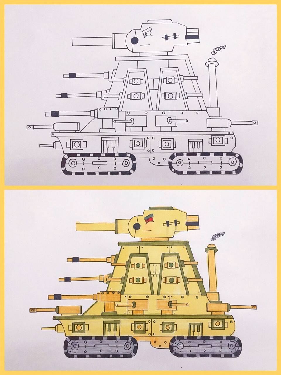 简笔画|爱国者kv44