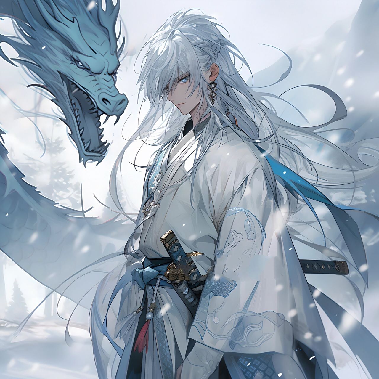 龙族小哥哥,一个眼神就够了!|男生头像