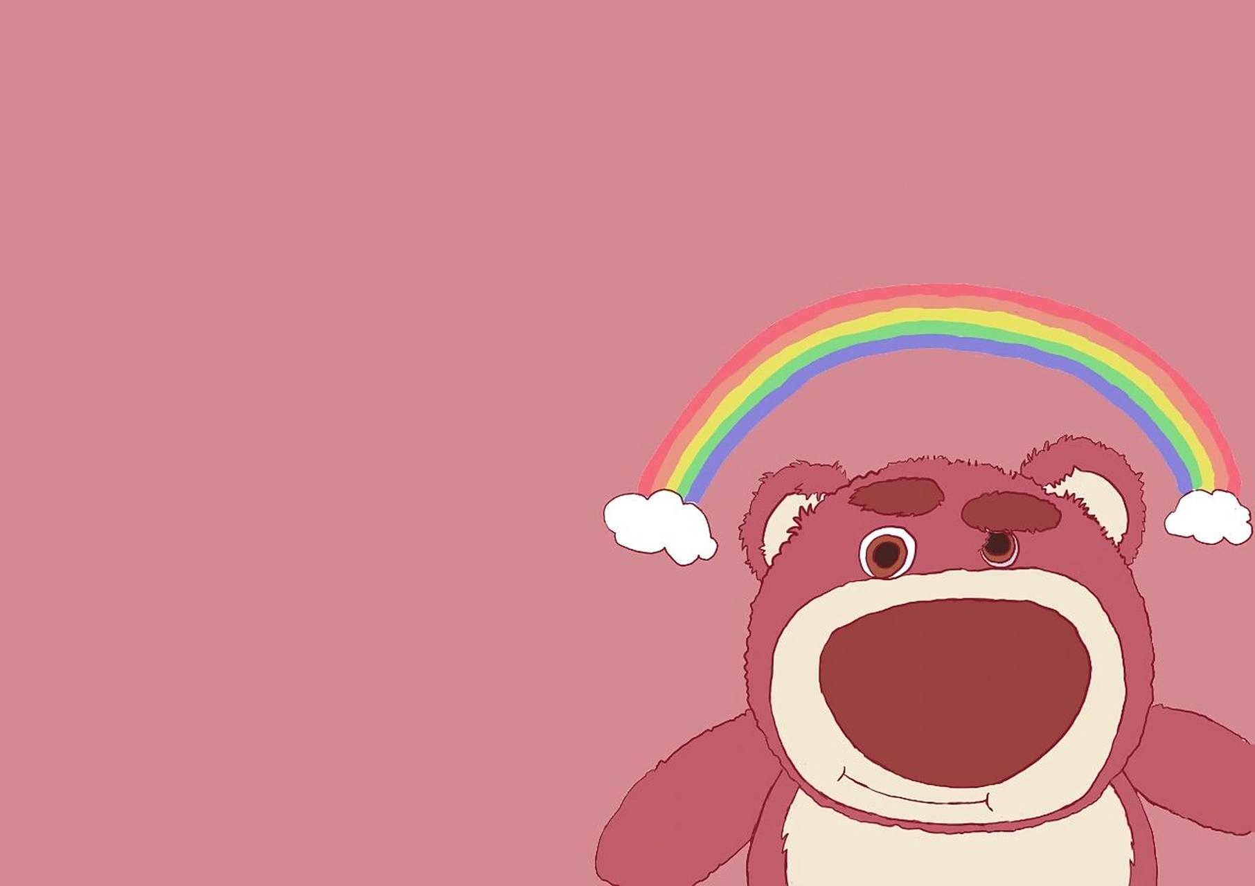 原创/草莓熊壁纸 韦德:麻麻画了一组熊熊的壁纸,说可以当头像或者电脑