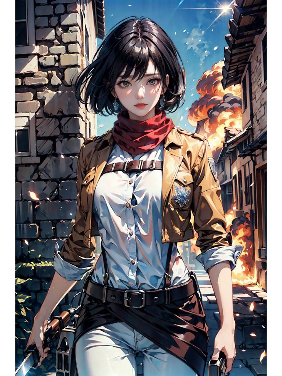 三笠·阿克曼 mikasa ackerman 泰酷辣 02020202020202