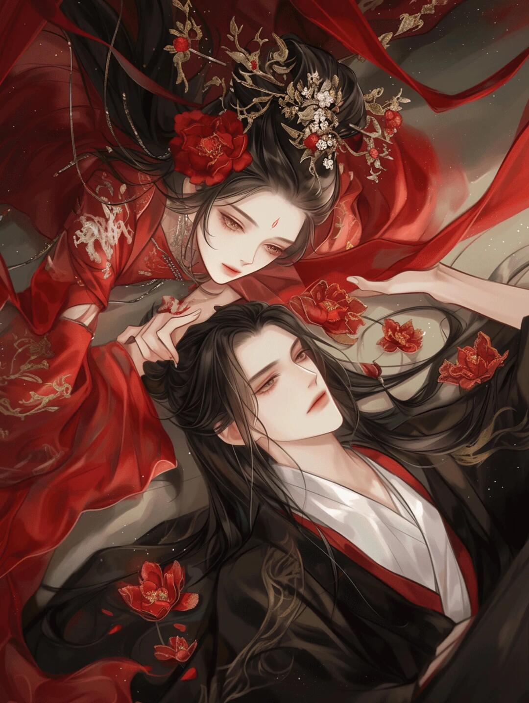 可商素材|古风情侣