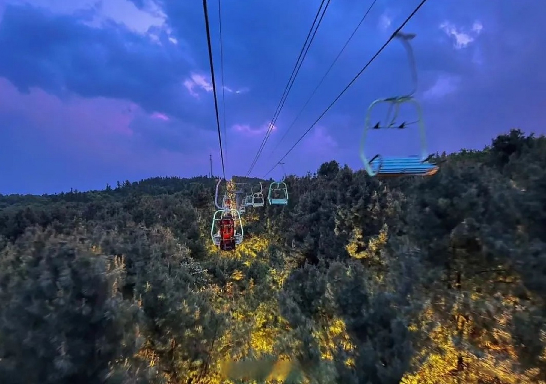 星空缆车,七彩时光滑道,都市打卡新地标--净月潭,有计划前来体验的