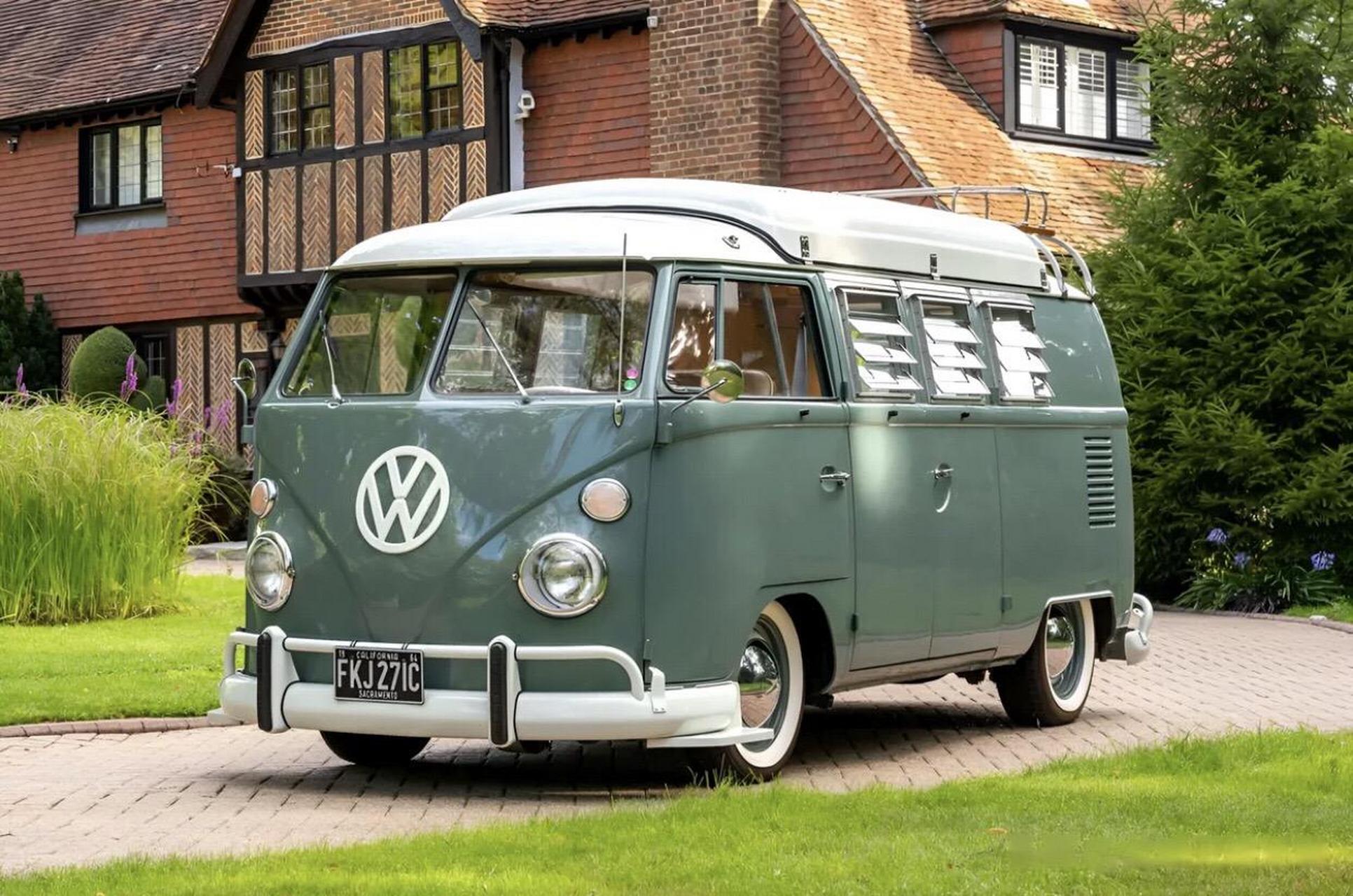 老的设计,你喜欢吗.经典大众t1面包车