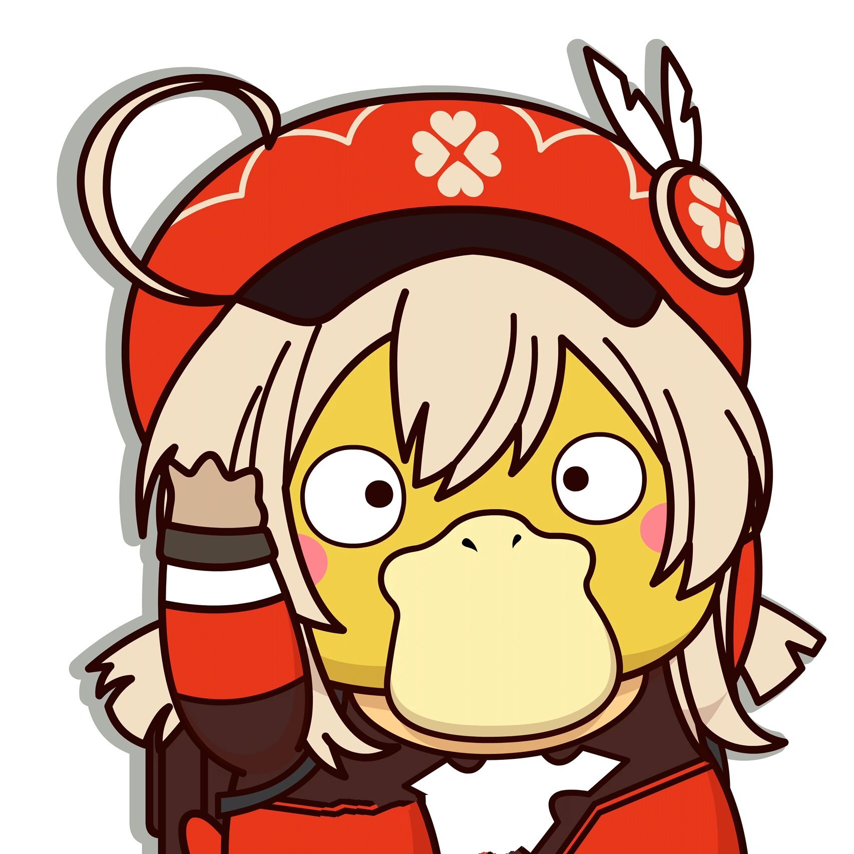 可达鸭系列头像之原神