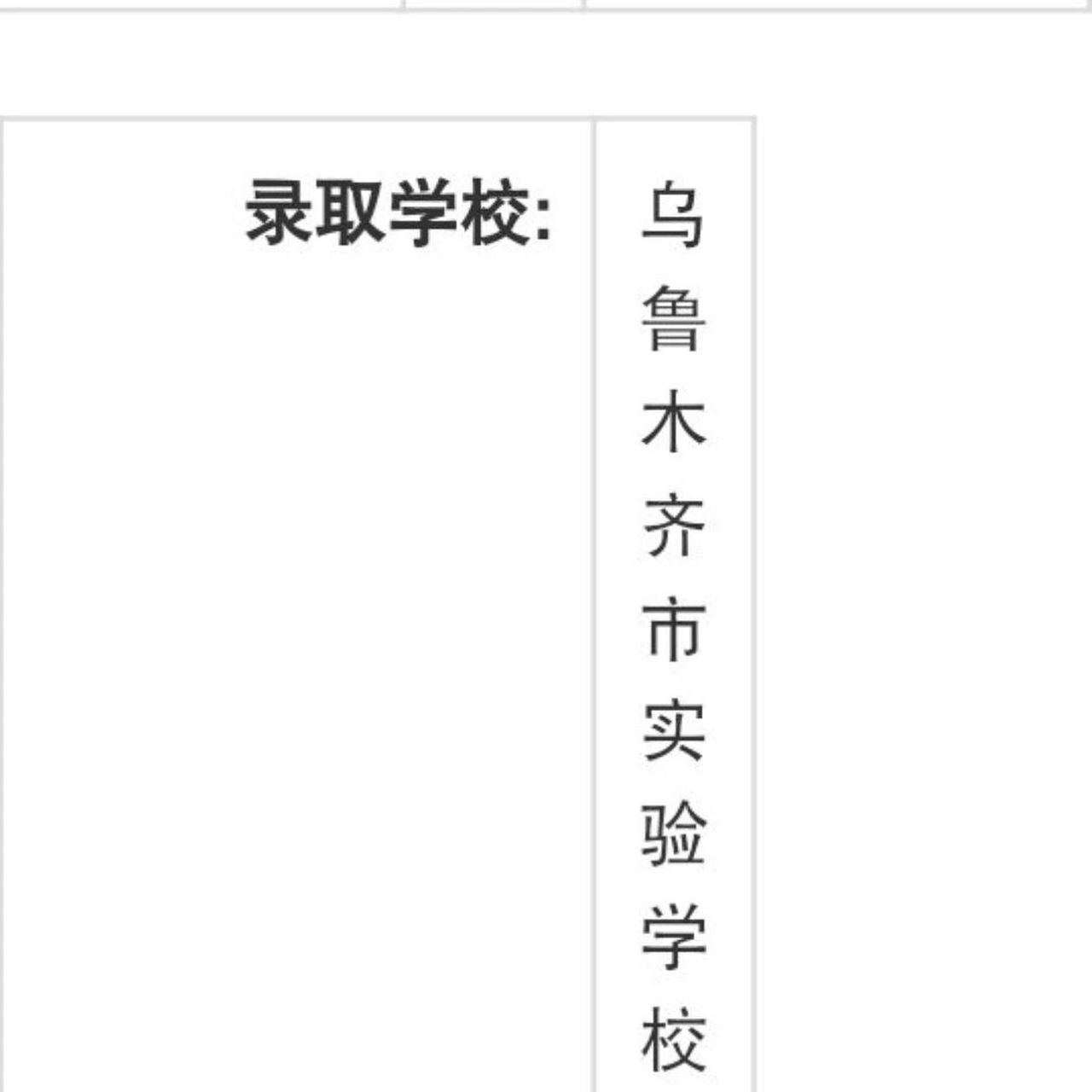 乌鲁木齐市实验学校 有没有实验学校准高一的友友