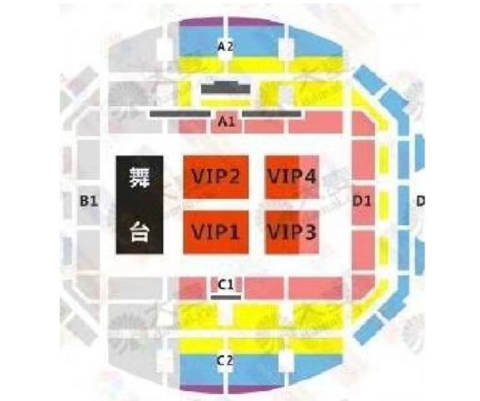 演唱会选座  深圳湾春茧体育馆 1,地点:华润深圳湾体育中心"春茧"体育