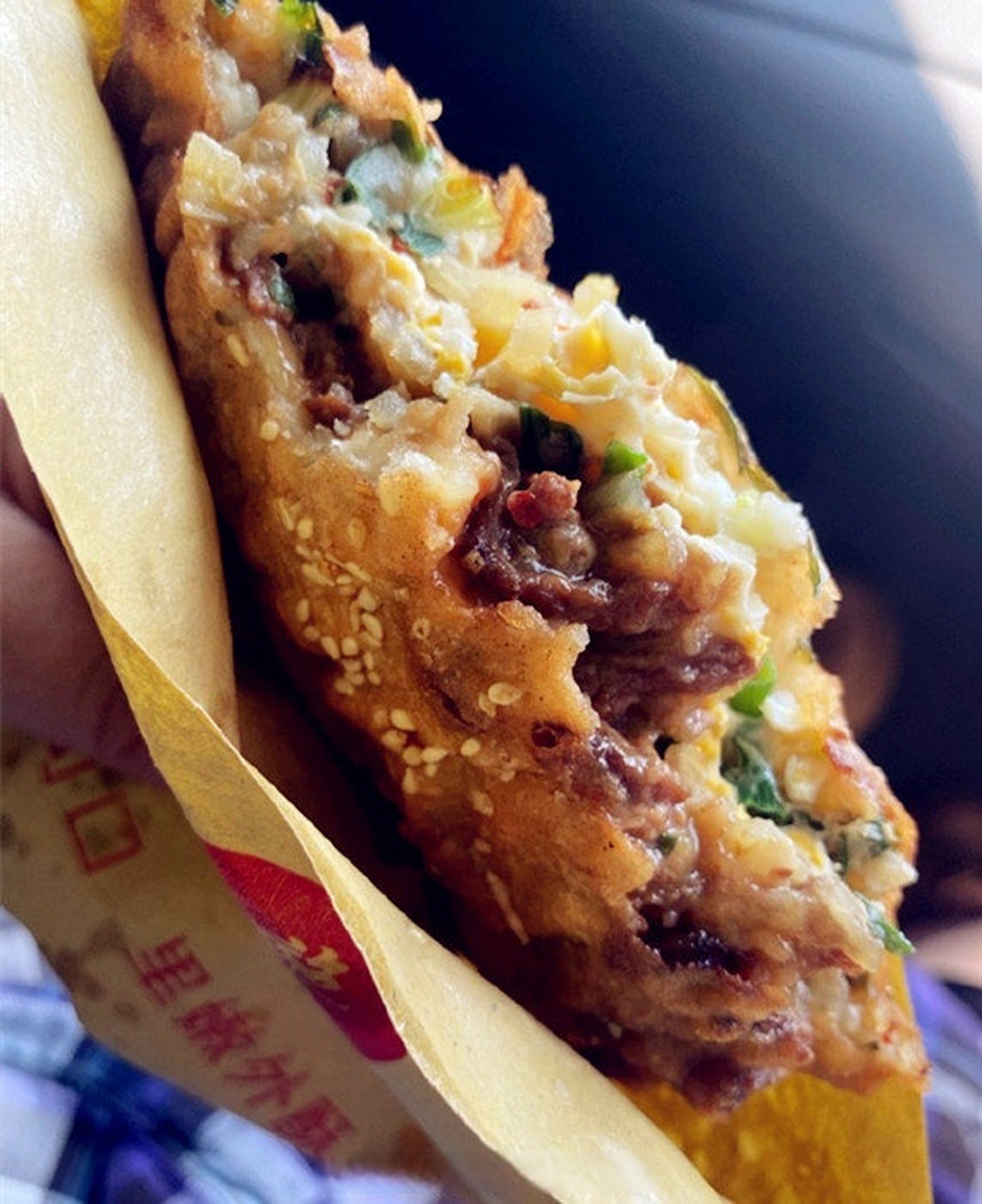 恩施美食#  【恩施油香儿】恩施油香有个别名叫"土家汉堡",是风靡
