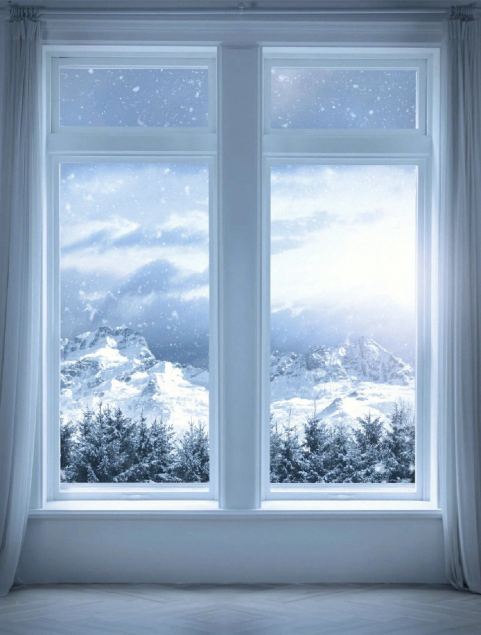 不用找了6015窗外雪景图都在这了,赶快拿走吧 你们在找的窗外雪景