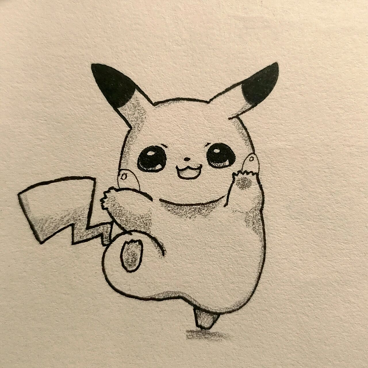 可爱皮卡丘绘画教程79 揪几个粉丝小可爱的头像画一画,宝子们记得来