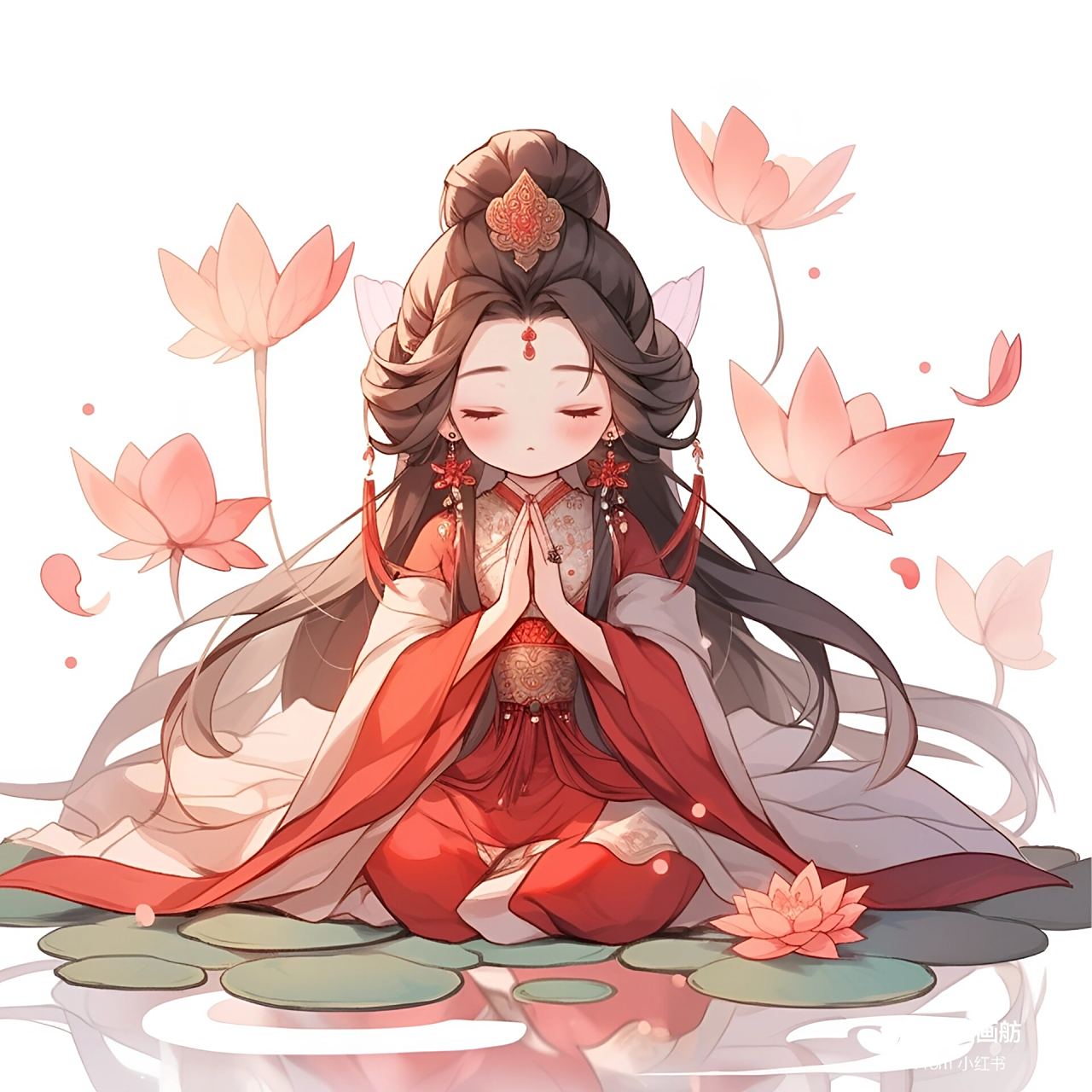 佛系头像|静心禅悟 #古风头像# #古風# #古风插画# #国风插画# #好看