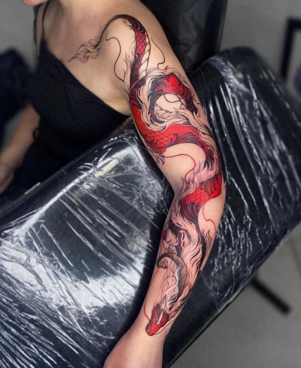 红龙|传统纹身