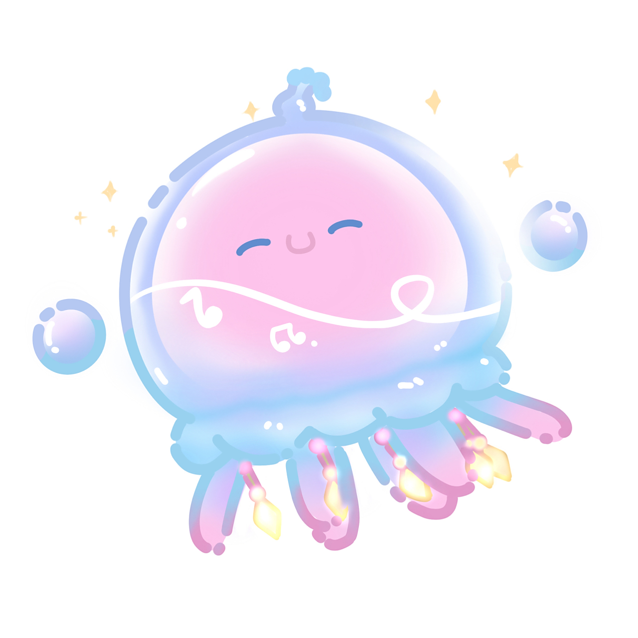 蛋仔派对新皮肤(水母)     自截,9215商禁二改,可做头像