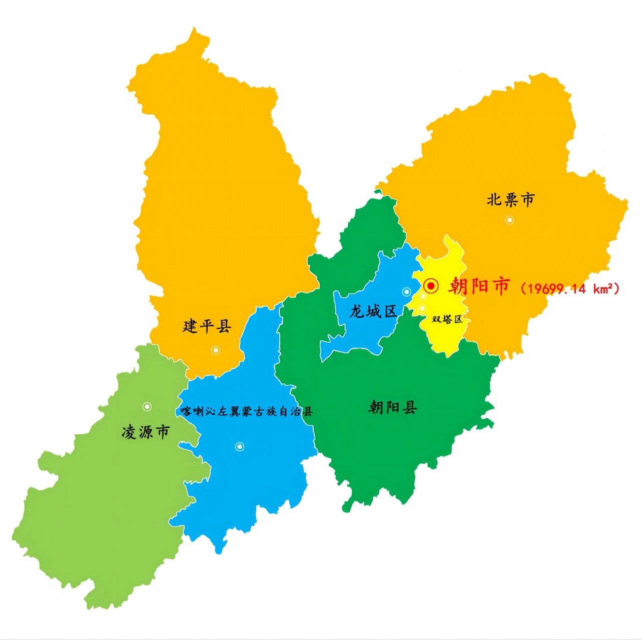 辽宁朝阳市双塔区地图图片