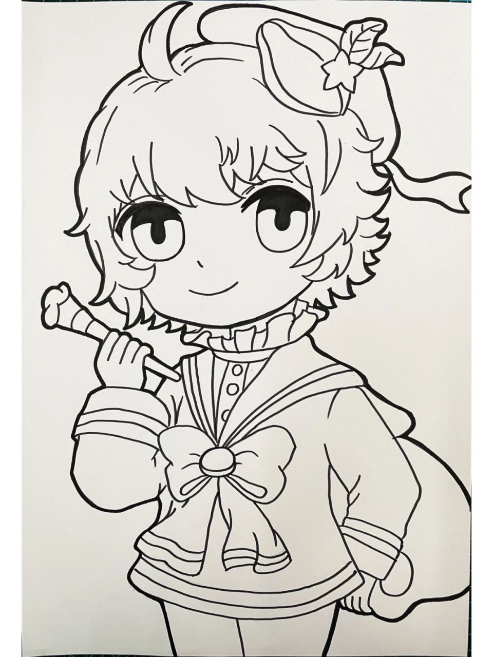 动漫小画家 #马克笔简笔画# #寻找小红书绘画大神# #马克笔# #动漫