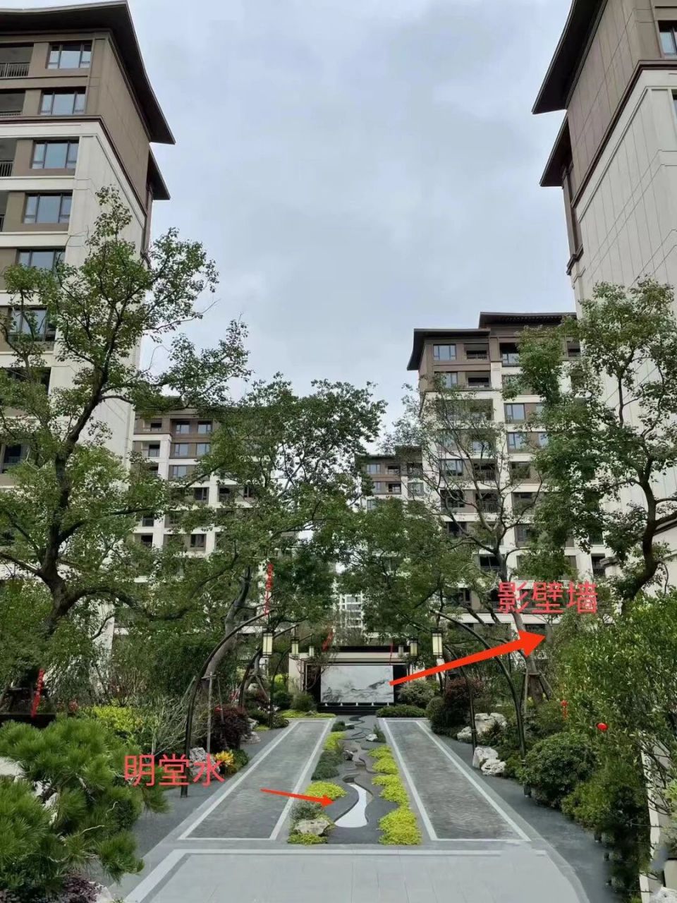 小区风水 你们小区也有类似的设计吗?