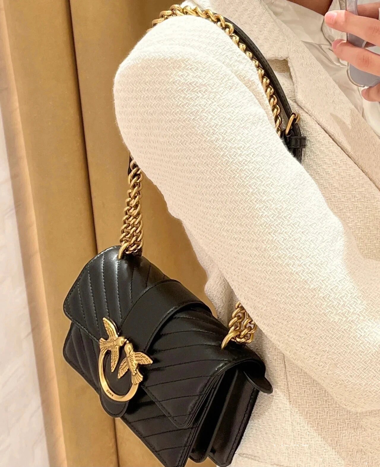 pinko经典双燕包