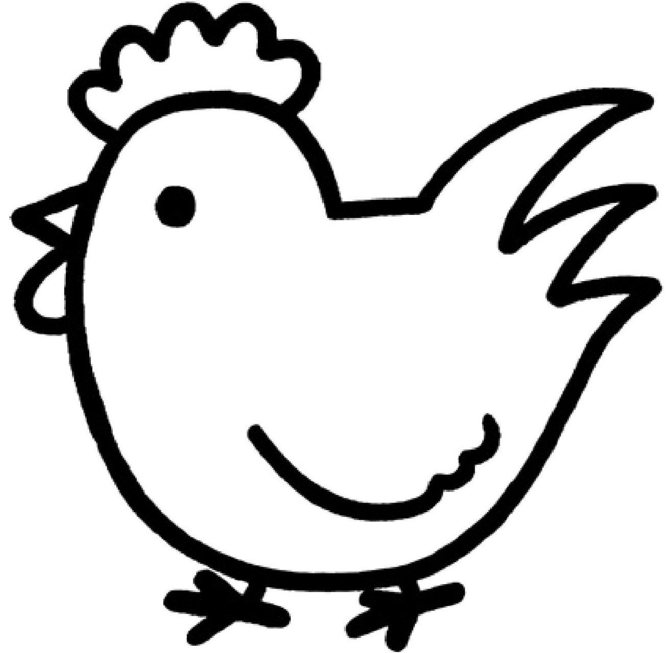 简笔画涂色‖动物系列 可直接打印涂色呦!