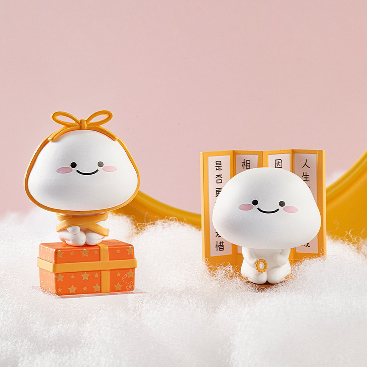 这两个软糯小家伙看着好好吃 popmart盲盒 #popmart