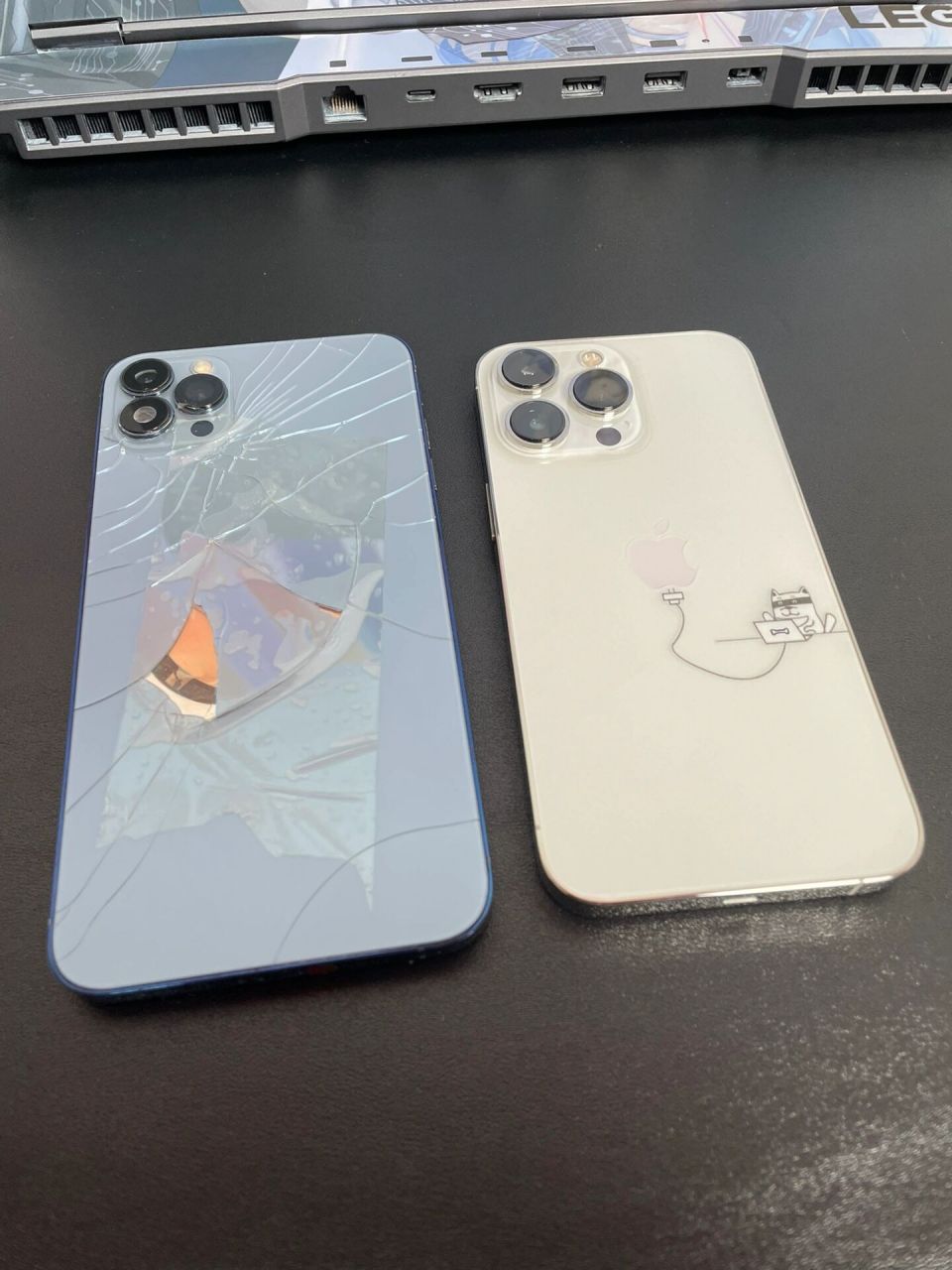 iphone14pro刚到,手机就摔碎了,好心疼呀 从iphone12pro max升级到