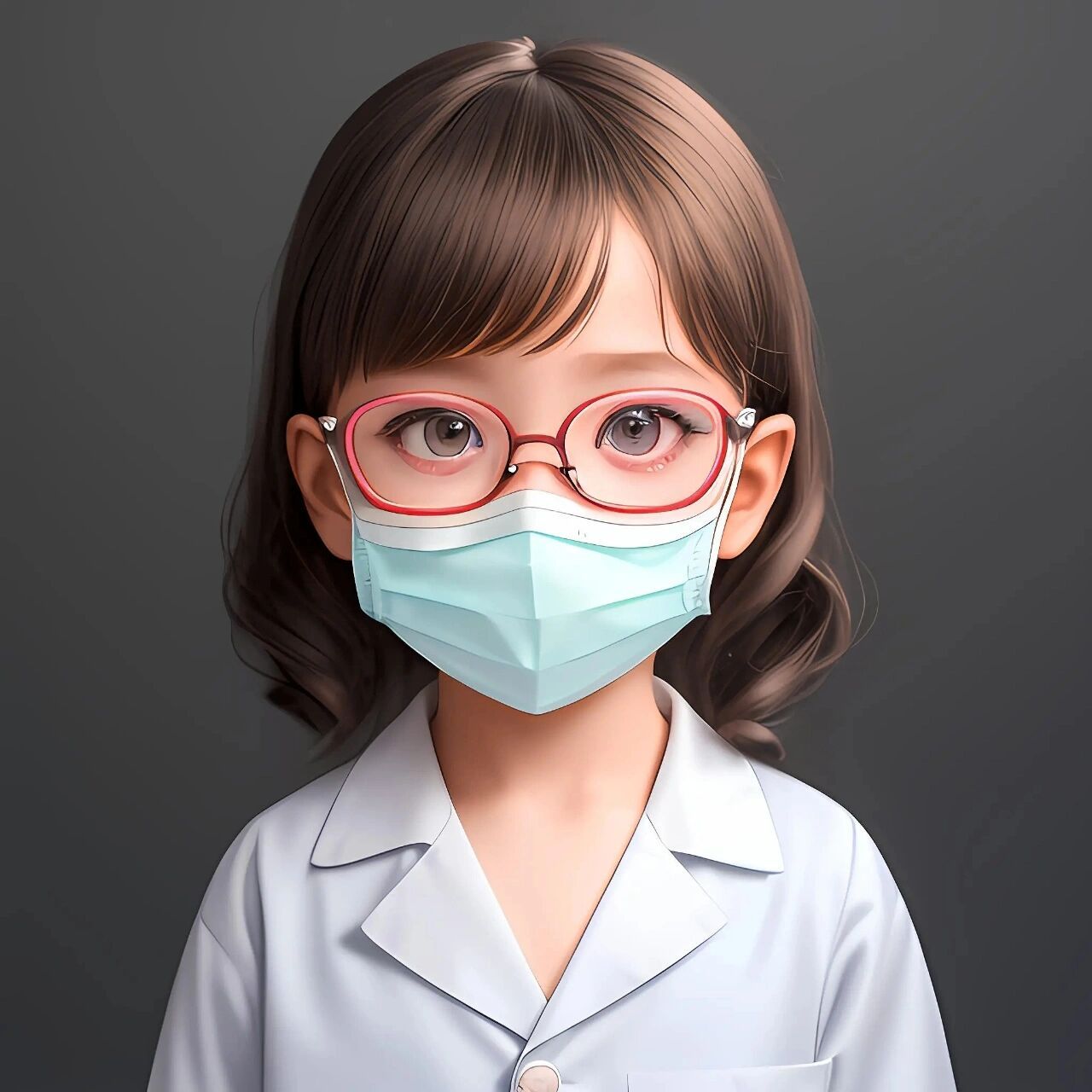 职业头像|医生 太可爱了吧