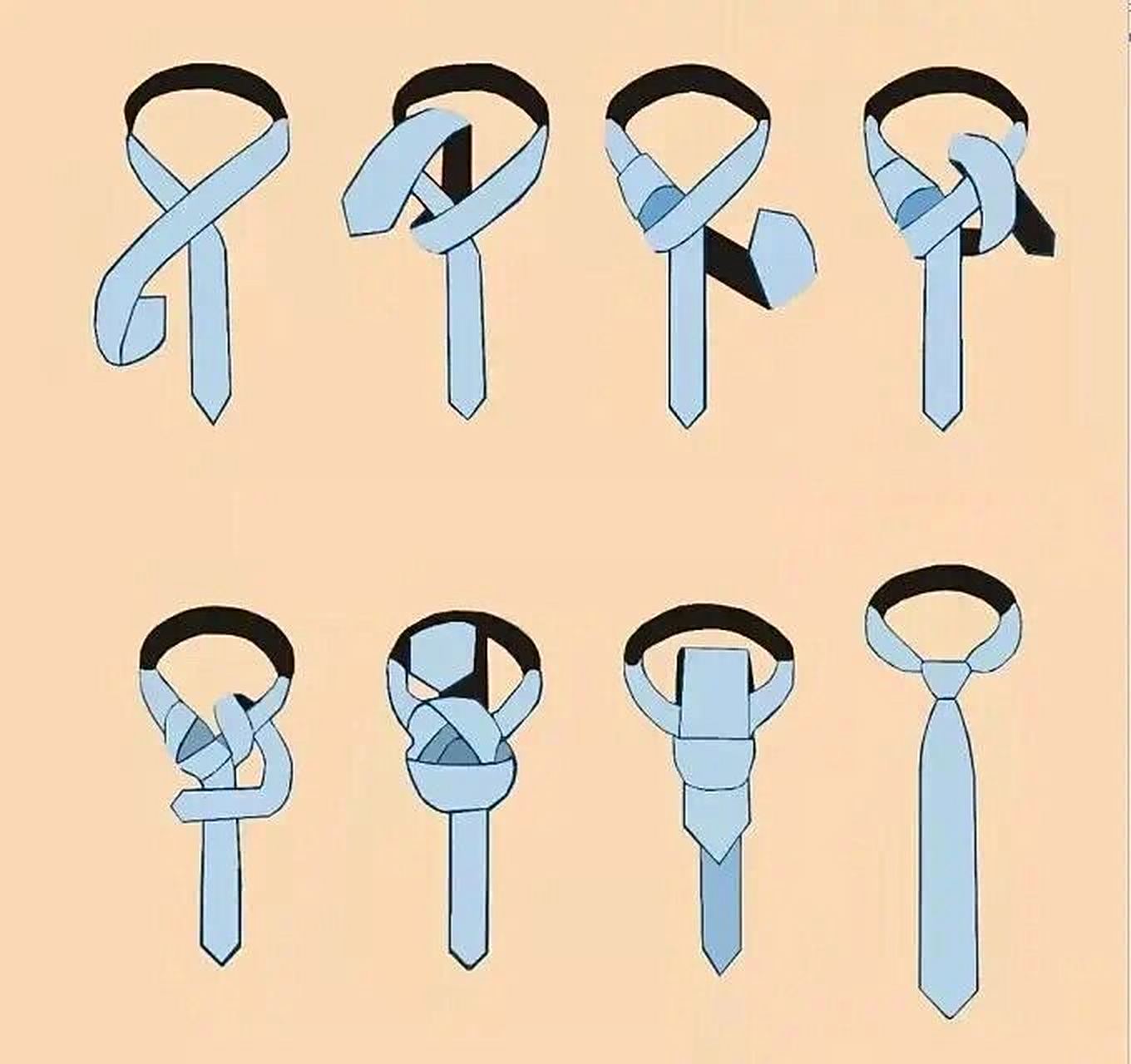 领带打法——温莎结(收藏夹系列) 温莎结是因温莎公爵而得名的领带结