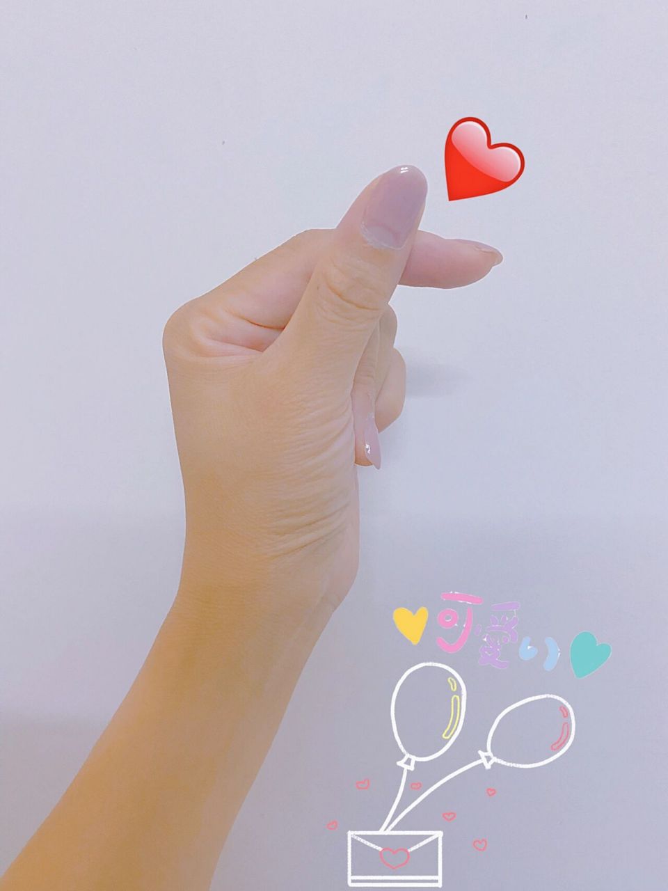 国庆朋友圈|单手花式比心♥️ 不露脸爱心手势 表达爱意❤️