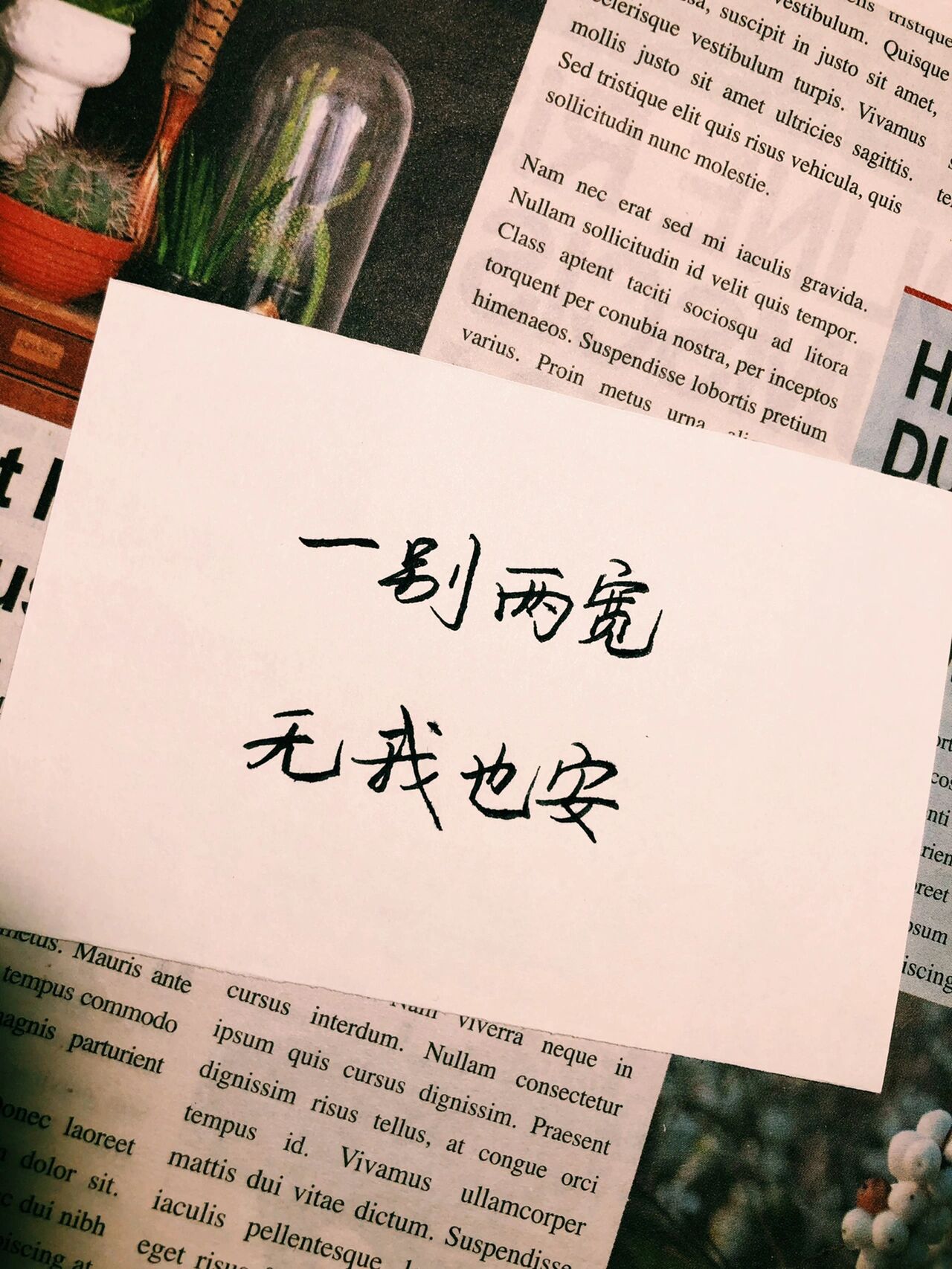 八字短句 句句扎透心  一别两宽,无我也安  逢场作戏,各取所需  满是