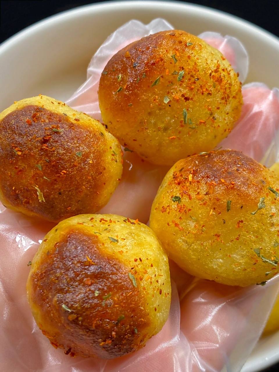 不用油炸就能做出脆皮土豆球,比薯条还好吃!