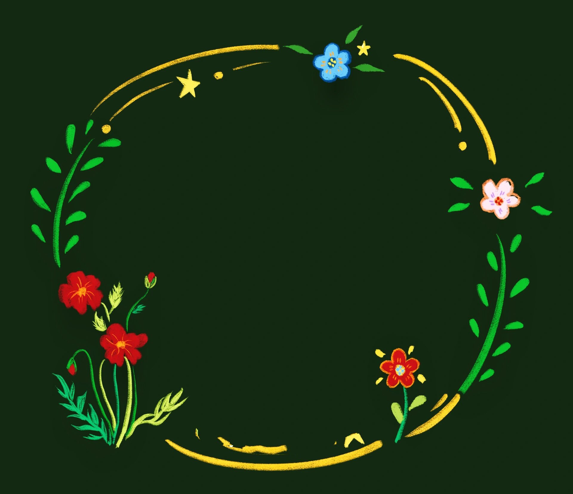 黑板报万能边框合集(4)