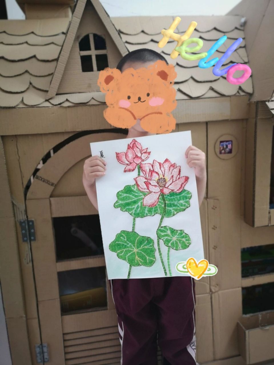 豆子五谷杂粮粘贴画 小朋友幼儿园手工,好玩!