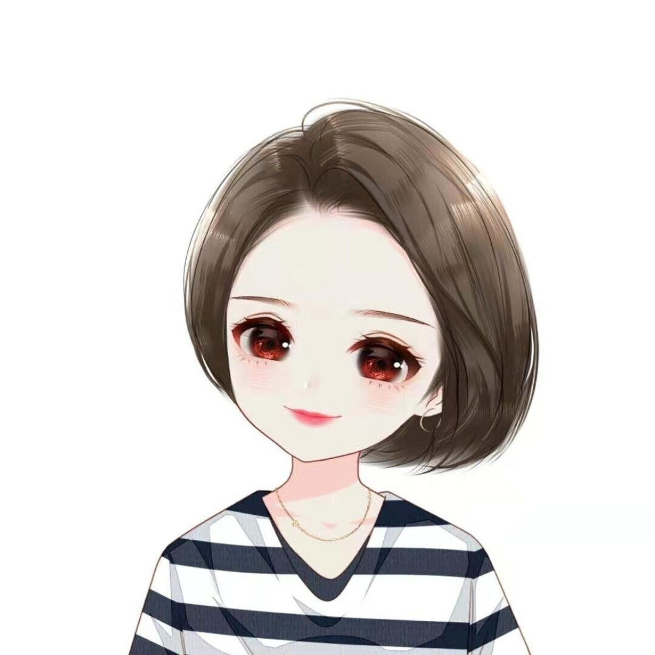 适合女生的卡通头像,减龄又好看 94这组高级感十足的小甜筒卡通风格