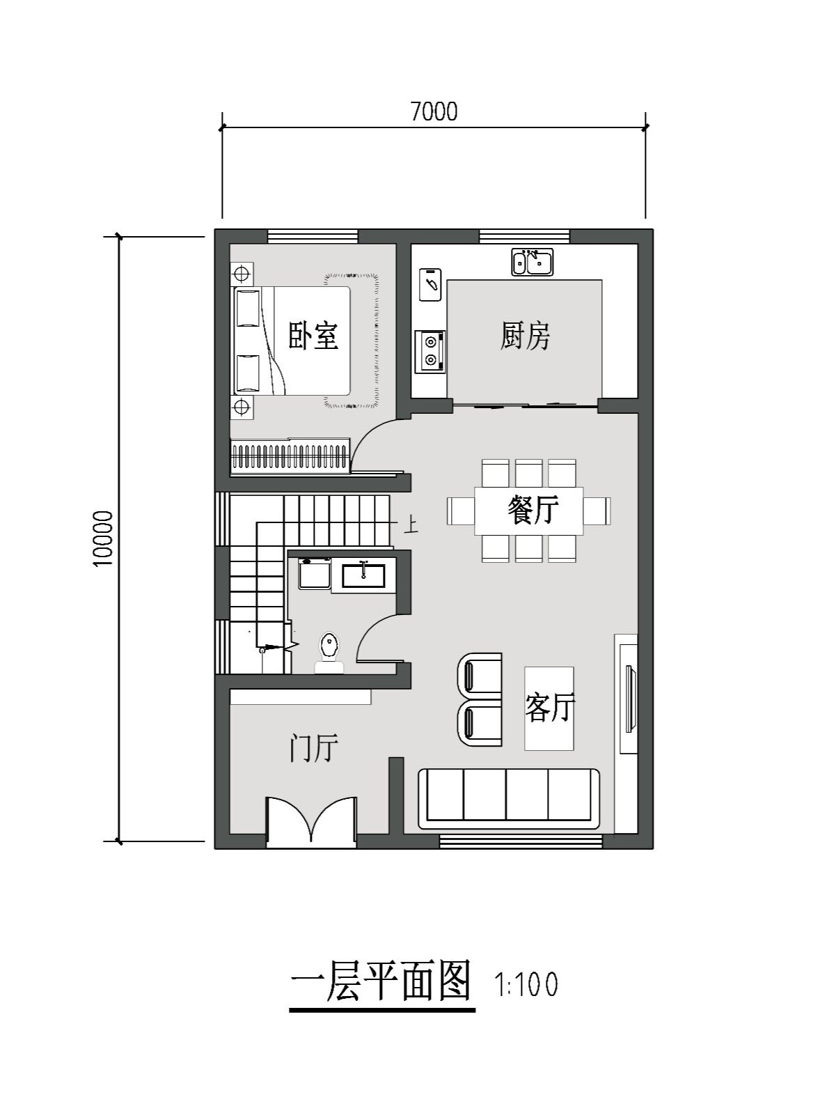 6米x10米自建房图纸图片