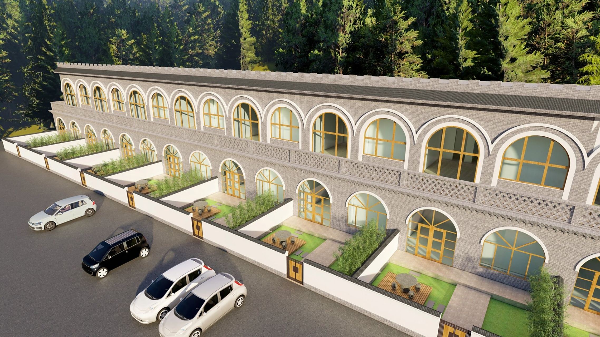 窑洞效果图  窑洞里点灯一块块明, 妹妹我心里就有你一人 ——《哥哥