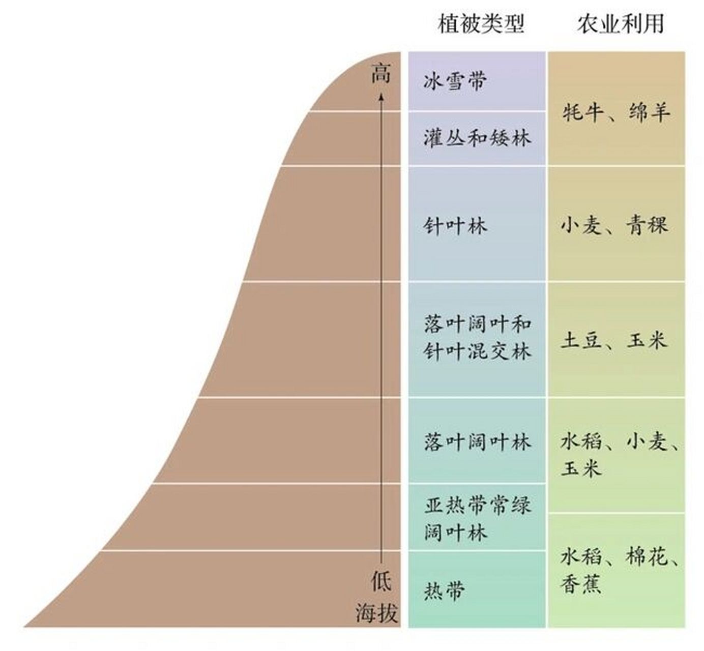 中国地理—气候(2(3)干湿分区①依据:一个地区年降水量和蒸发量的