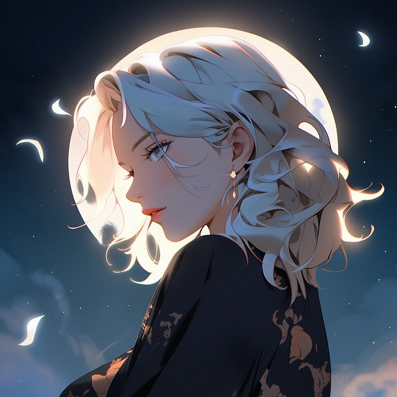 女生头像|月亮系列93