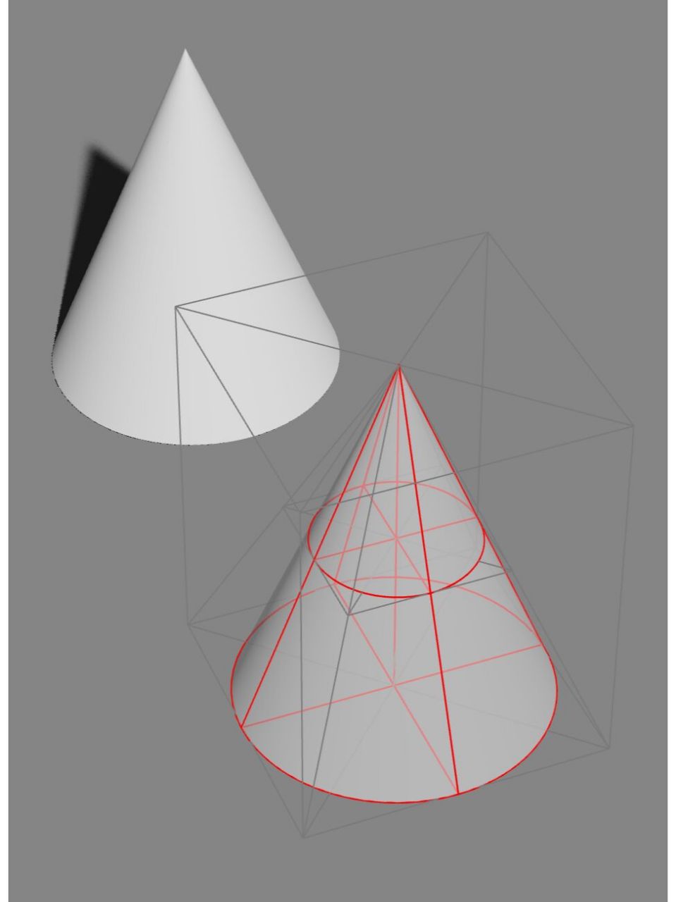 圆锥体结构图解 02020202020202