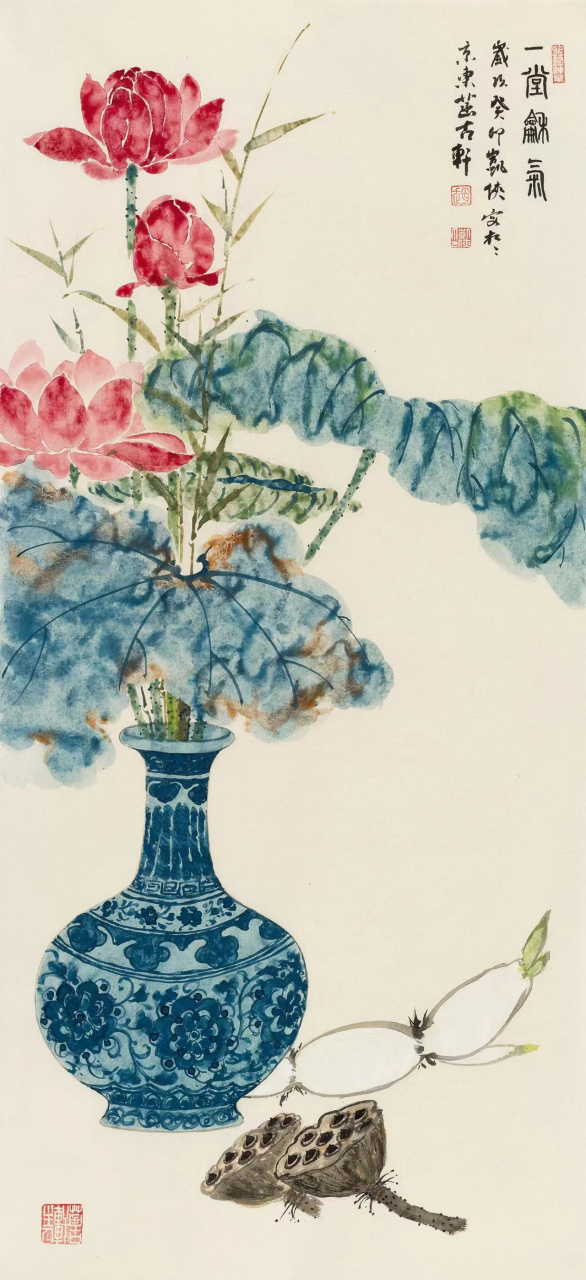 霍春阳入室弟子赵凯侠老师花鸟作品#艺术##国画