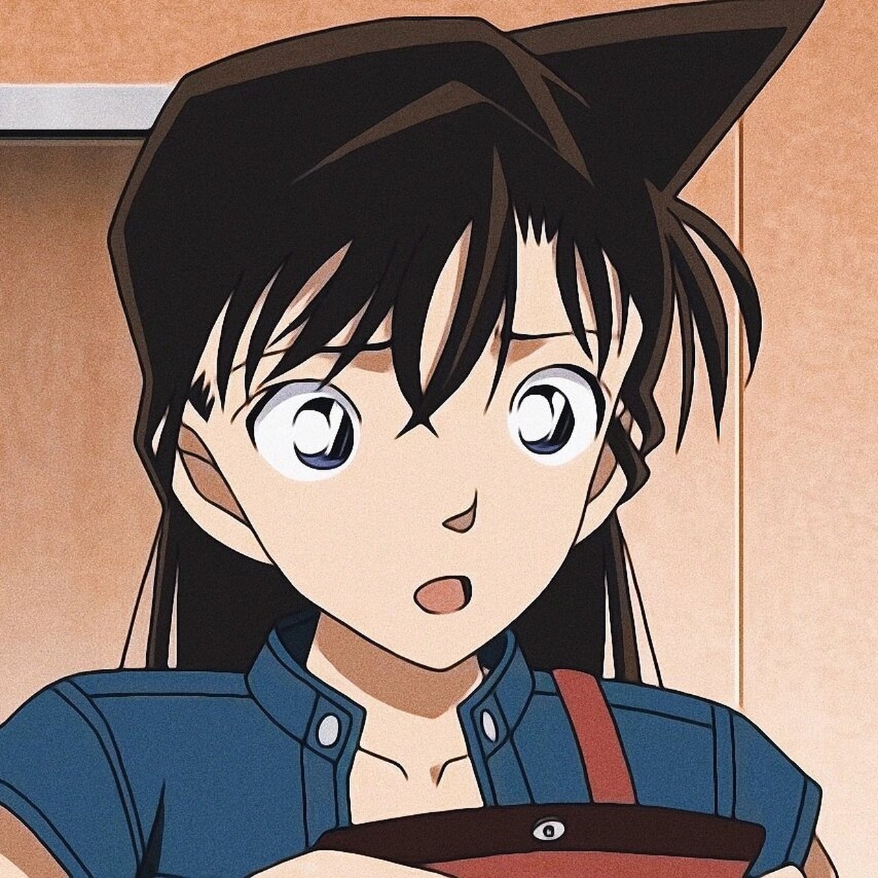 名侦探柯南丨毛利兰 蓝色衣服的小兰也好美