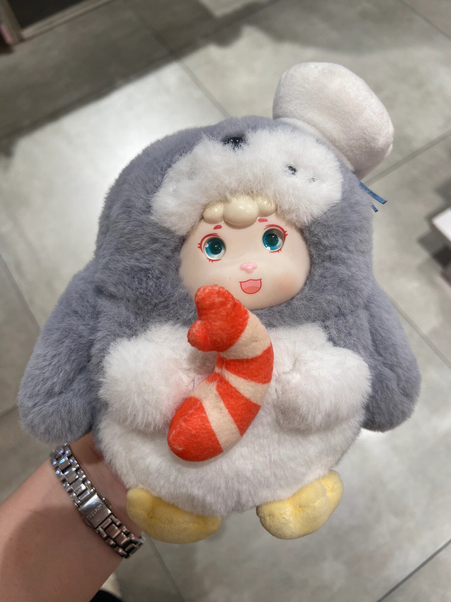 巴风特小羊～海洋之声毛绒盲盒97  哇哦  拆到了我喜欢的盲盒哈哈