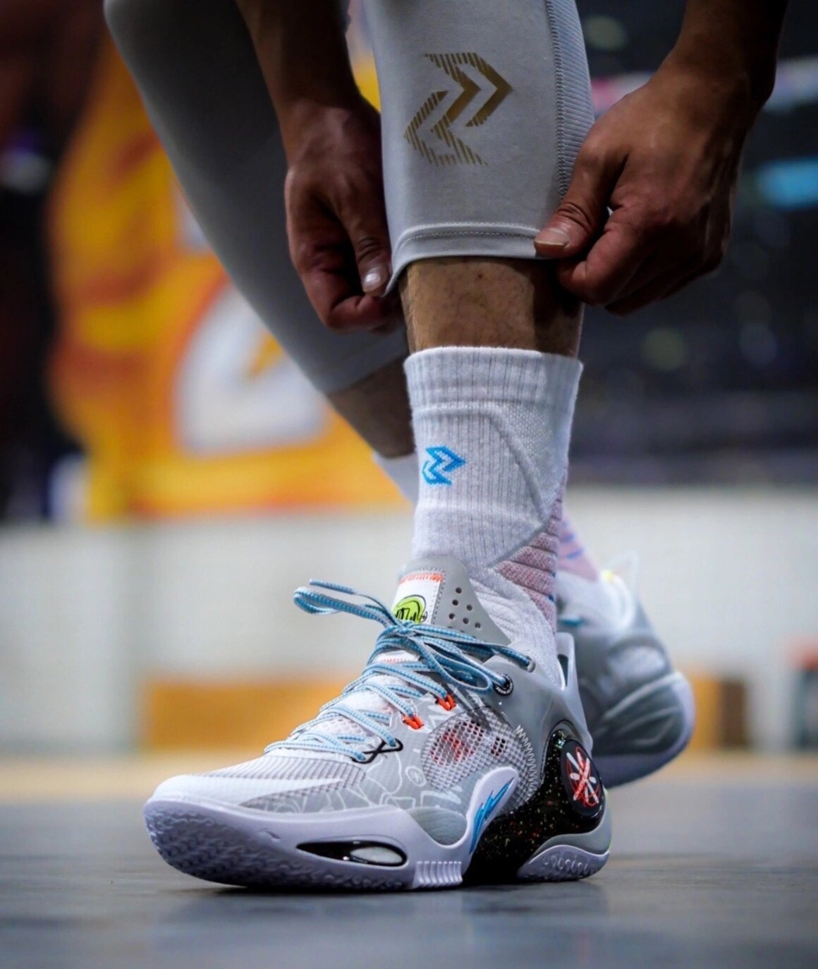 lining 李宁裂变8防滑耐磨减震低帮篮球鞋 韦德之道支线裂变8来到第八