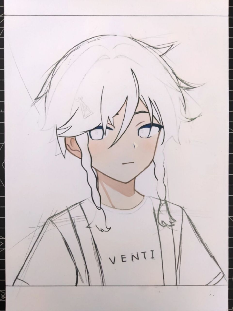 温迪 可爱#温迪# #临摹